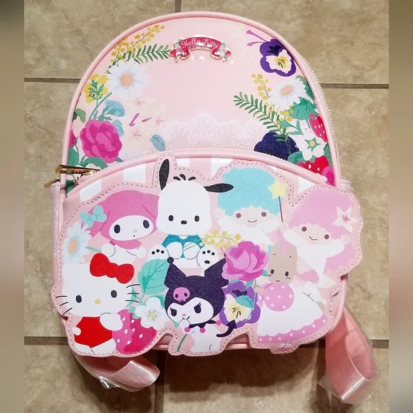 Bioworld | Bags | Bioworld Sanrio Hello Kitty Friends Pink Floral Mini Backpack | Poshmark Bioworld | Bags | Bioworld Sanrio Hello Kitty Friends Pink Floral Mini Backpack | Poshmark